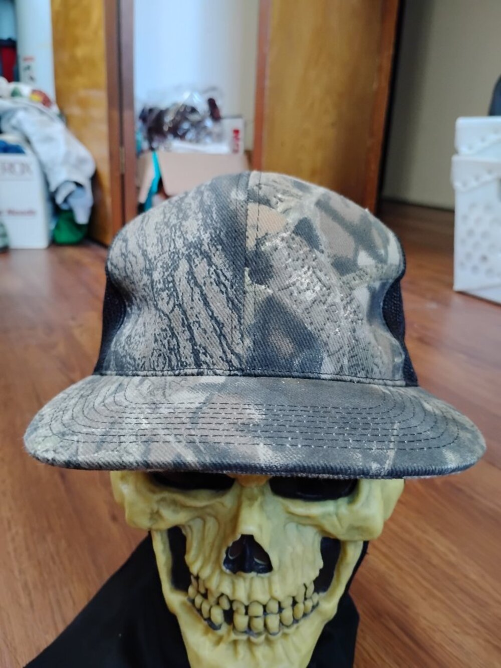 NWT Deadstock Youngan Camouflage Snap Trucker Hat Cap